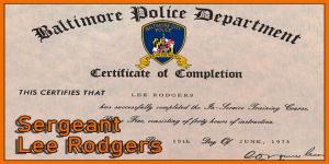 Sgt. Lee Rodgers