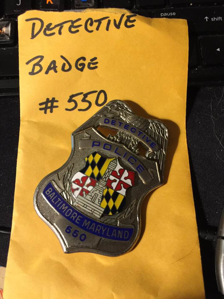 Detective Badge Retired 550