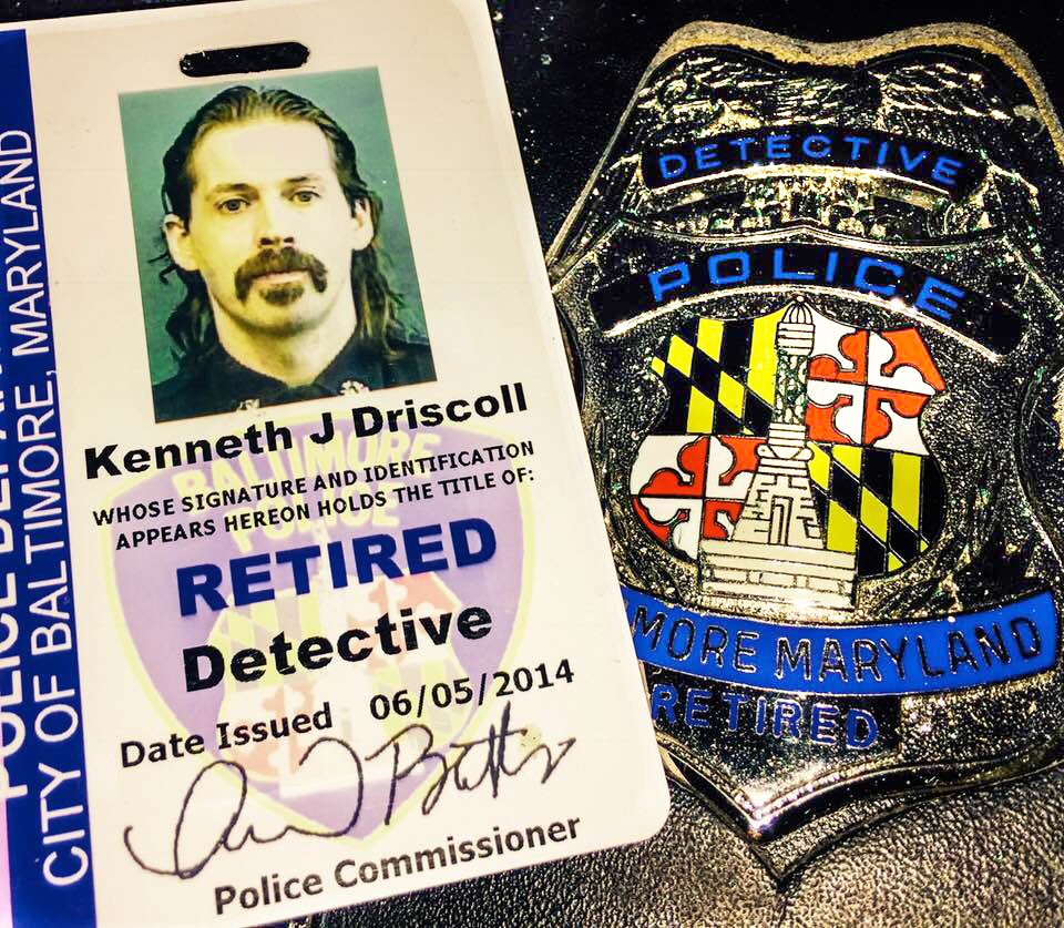 Retired Badge ID Card